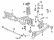 2024 Ram 2500 Shock Absorber Diagram - 68443244AB