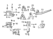 Jeep Engine Mount Diagram - 5105596AB