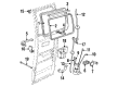 Dodge B150 Interior Door Handle Diagram - 55034384
