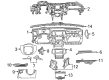 Jeep Grand Cherokee WK Steering Column Cover Diagram - 6LB84DX9AA