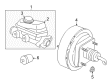 Dodge Durango Brake Master Cylinder Diagram - 5017424AA