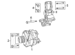 Jeep Patriot Alternator Diagram - 4801477AG