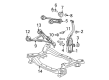 Dodge Magnum Front Cross-Member Diagram - 4895030AF