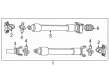Dodge Driveshaft Center Support Bearing Diagram - 68065237AA