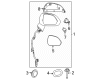 Dodge Mirror Cover Diagram - 68677614AA
