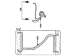 Dodge Caravan Transmission Oil Cooler Hose Diagram - 4682741
