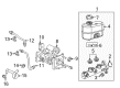 2017 Ram 2500 Brake Master Cylinder Reservoir Diagram - 68285797AA