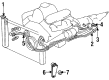 1998 Dodge Ram 1500 Transmission Oil Cooler Hose Diagram - 52028868AE
