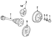 Chrysler Brake Drum Diagram - 4423371