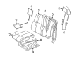 Jeep Seat Cover Diagram - 5PK32DX9AC