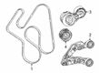 Jeep Drive Belt Diagram - 5281668AA