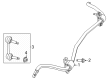 Chrysler Pacifica Sway Bars Diagram - 68319497AC