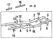 2001 Dodge Ram 3500 Engine Mount Bracket Diagram - 52018654