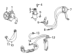 Jeep Liberty Power Steering Reservoir Diagram - 52088713AA