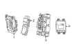 Jeep Body Control Module Diagram - 68490749AB