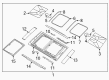 Jeep Renegade Sunroof Diagram - 6QX06LXHAA