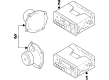 1998 Jeep Cherokee Car Speakers Diagram - 56008750AD