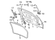 Chrysler Tailgate Handle Diagram - 1GB12WS2AA