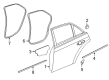 Chrysler Door Seal Diagram - 68200195AE