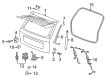 Jeep Liftgate Hinge Diagram - 55113563AG