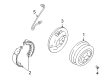 Dodge B2500 Wheel Stud Diagram - 6034731