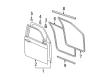 Dodge Magnum Door Seal Diagram - UQ20DW1AD