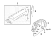 Jeep Fender Diagram - 68085302AB
