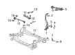Dodge Control Arm Bolt Diagram - 6513389AA