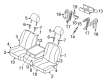 Dodge Ram 1500 Seat Cover Diagram - 1FN191D5AA