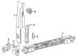 2024 Ram ProMaster EV Door Hinge Diagram - 68134357AA