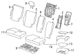 2013 Dodge Journey Seat Cover Diagram - 1UN25HL1AA