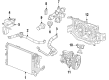 Jeep Patriot Cooling Fan Assembly Diagram - 68002661AA