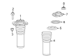 Dodge Shock and Strut Boot Diagram - 68013712AA