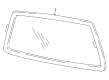 2005 Dodge Ram 1500 Windshield Diagram - 55275539AF