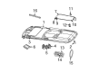 Jeep Commander Dome Light Diagram - 1JC741D1AA