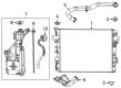 2022 Jeep Wagoneer Radiator Hose Diagram - 68550777AA