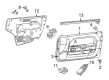 Jeep Mirror Switch Diagram - 56046631AA