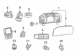 2023 Ram 3500 Speedometer Diagram - 68628479AB