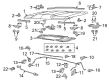 Jeep Hood Latch Diagram - 68478757AA
