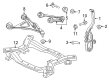 Dodge Charger Front Cross-Member Diagram - 68212614AA