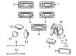2008 Jeep Compass Car Speakers Diagram - 68001775AA