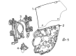 Dodge Charger Daytona Window Regulator Diagram - 68729257AA