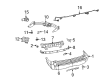 Dodge Nitro Bumper Diagram - 68003899AA