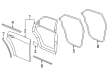 2020 Chrysler 300 Door Seal Diagram - 68040043AB