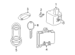 Chrysler PT Cruiser Horn Diagram - 4692047AB