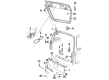 Chrysler Tailgate Handle Diagram - 4378578