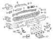 Jeep Bumper Diagram - 6QE17RXFAC