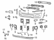 Ram License Plate Diagram - 68382727AA