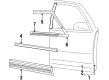 Dodge Spirit Door Seal Diagram - 4520967