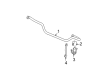Jeep Grand Cherokee Sway Bar Kit Diagram - 52088281AB